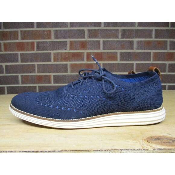 Cole Haan Mens Original Grand Stitchlite Wingtip Oxford Shoes C27960 Blue 13 M main image 15